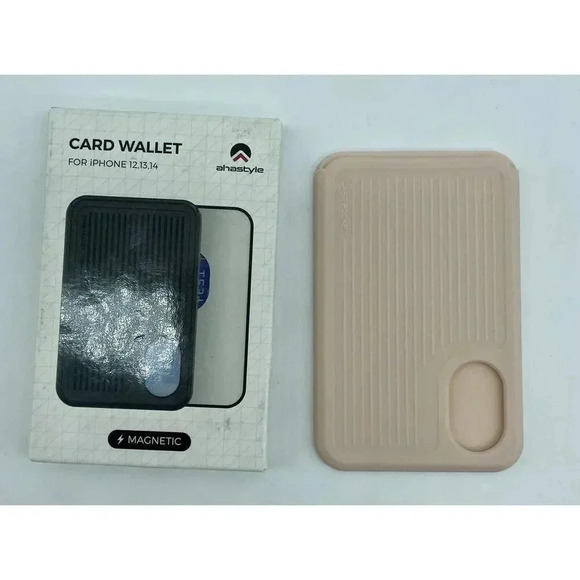 MagSafe Silicone Magnetic Wallet For iPhone 15/14/13/12/Pro Max/Pro/Plus/Mini - Picture 2 of 9